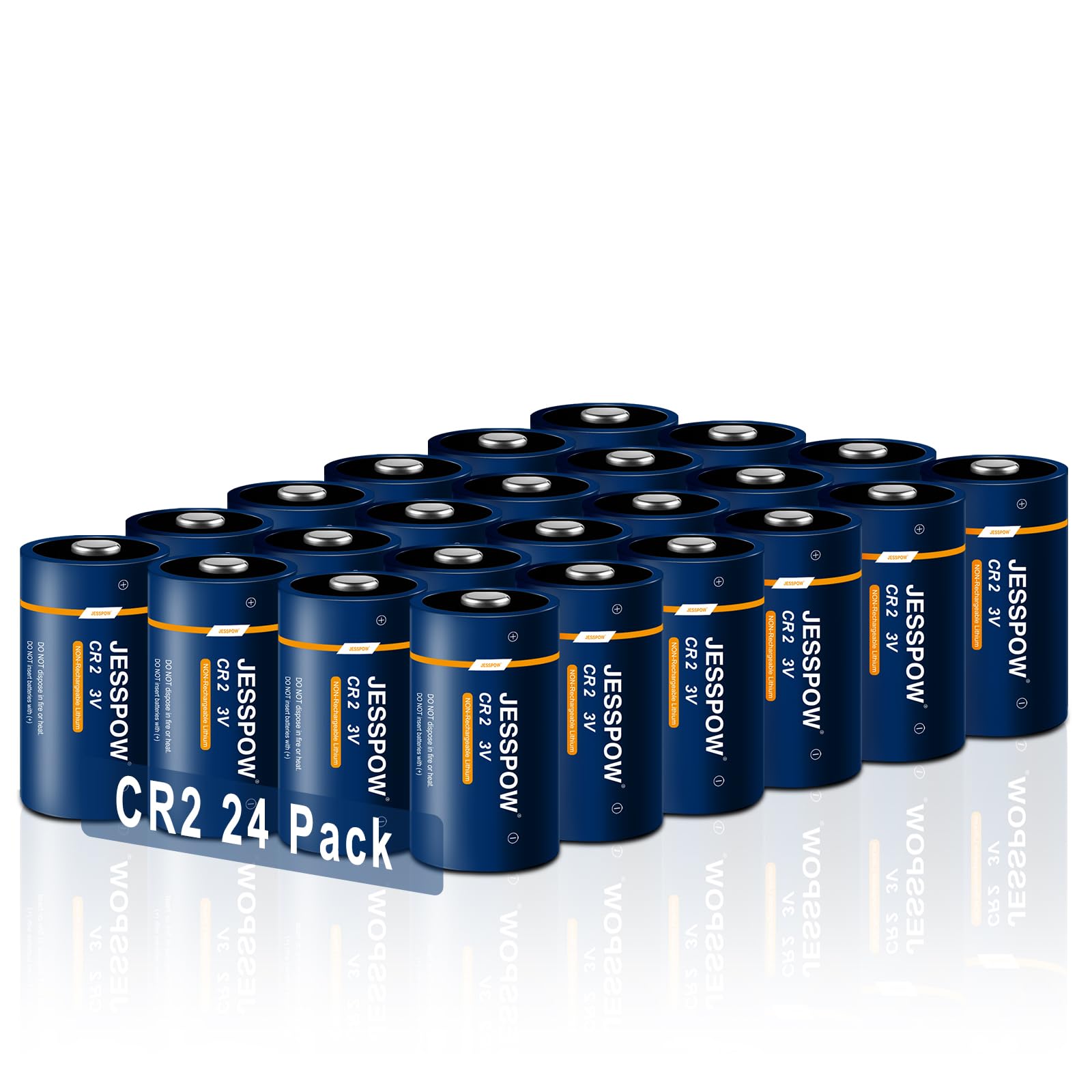 Amazon.com: JESSPOW CR2 Lithium Battery (24-Pack), CR2 3V